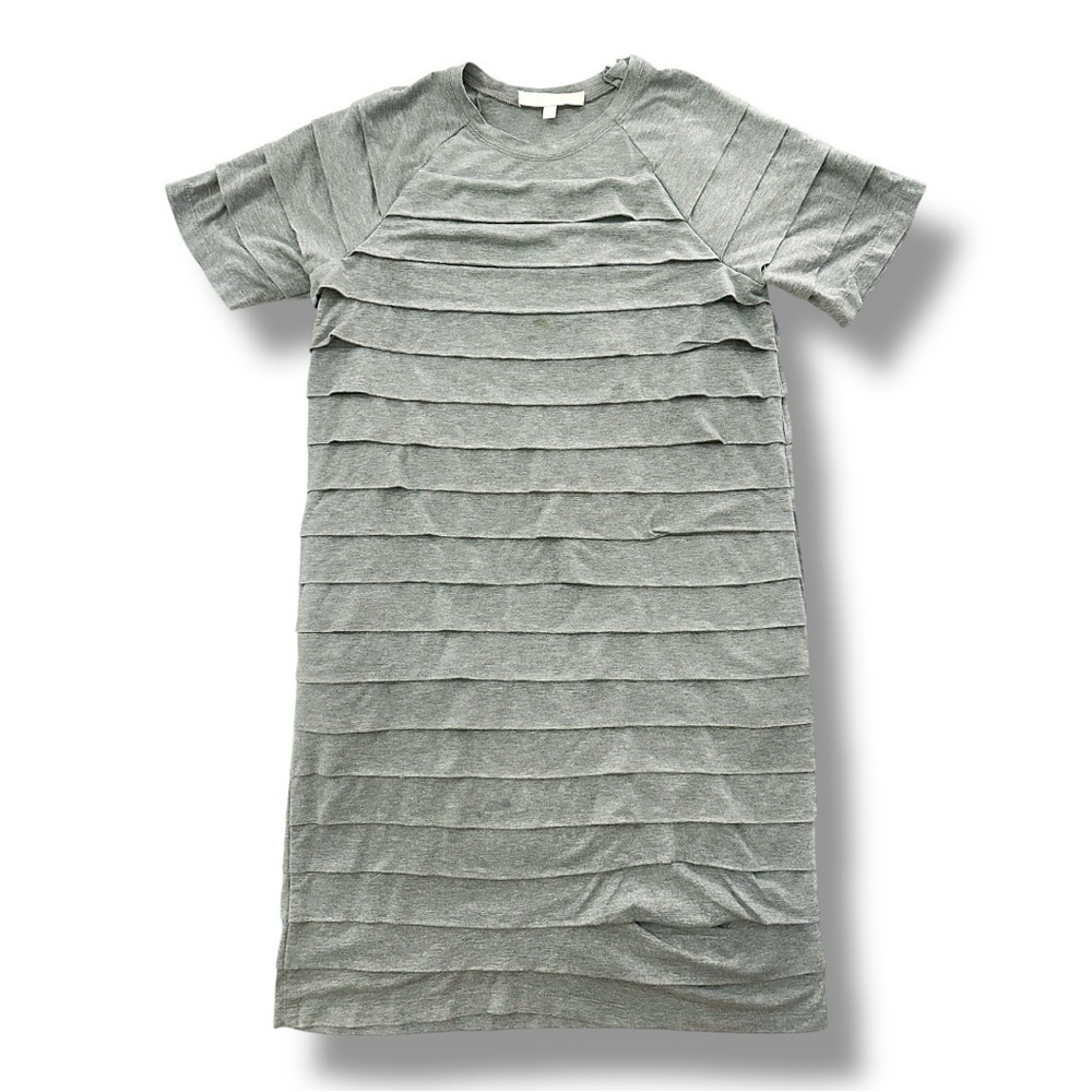 mummymoon | Tiered Short Sleeve Shift Dress (11-12 yrs) 🩶